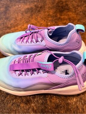 Clove Gradient Purple & Teal Nursing Athletic Sneakers